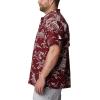 imageColumbia Sportswear Mens Trollers Best Short Sleeve ShirtRed Jasper Mighty Marlins Print