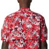 imageColumbia Sportswear Mens Trollers Best Short Sleeve ShirtRed Spark Fireworks Fish Print