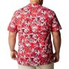 imageColumbia Sportswear Mens Trollers Best Short Sleeve ShirtRed Spark Fireworks Fish Print