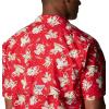 imageColumbia Sportswear Mens Trollers Best Short Sleeve ShirtRed Spark Lite Me Up Print