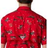 imageColumbia Sportswear Mens Trollers Best Short Sleeve ShirtRed Spark Reel Joy Print