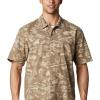 imageColumbia Sportswear Mens Trollers Best Short Sleeve ShirtSage Freshwater Roots Print