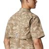 imageColumbia Sportswear Mens Trollers Best Short Sleeve ShirtSage Freshwater Roots Print