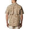 imageColumbia Sportswear Mens Trollers Best Short Sleeve ShirtSage Freshwater Roots Print
