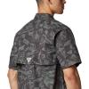 imageColumbia Sportswear Mens Trollers Best Short Sleeve ShirtShark Freshwater Roots Print
