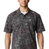 imageColumbia Sportswear Mens Trollers Best Short Sleeve ShirtShark Freshwater Roots Print