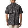imageColumbia Sportswear Mens Trollers Best Short Sleeve ShirtShark Freshwater Roots Print