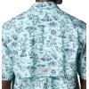 imageColumbia Sportswear Mens Trollers Best Short Sleeve ShirtSpray Marlin Chase