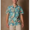 imageColumbia Sportswear Mens Trollers Best Short Sleeve ShirtTranquil Teal Wildwaters Print
