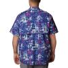 imageColumbia Sportswear Mens Trollers Best Short Sleeve ShirtViolet Sea Punked Fish