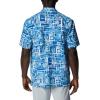 imageColumbia Sportswear Mens Trollers Best Short Sleeve ShirtVivid Blue Punked Fish