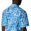 imageColumbia Sportswear Mens Trollers Best Short Sleeve ShirtVivid Blue Punked Fish