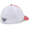imageColumbia Sportswear PFG Mesh Ball CapRed HibiscusWhiteHook