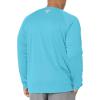 imageMens PFG Terminal Tackle Heather Long Sleeve ShirtAtoll HeatherWhite Logo