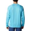 imageMens PFG Terminal Tackle Heather Long Sleeve ShirtAtoll HeatherWhite Logo