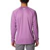 imageMens PFG Terminal Tackle Heather Long Sleeve ShirtBerry Jam HeatherGranite Purple Logo