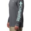 imageMens PFG Terminal Tackle Heather Long Sleeve ShirtBlack HeatherGulf Stream Logo