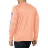 imageMens PFG Terminal Tackle Heather Long Sleeve ShirtBright Nectar HeatherVivid Blue Logo