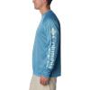 imageMens PFG Terminal Tackle Heather Long Sleeve ShirtCanyon Blue HeatherIcy Morn Logo