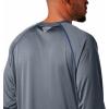 imageMens PFG Terminal Tackle Heather Long Sleeve ShirtCarbon HeatherRed Spark Logo