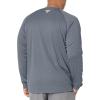 imageMens PFG Terminal Tackle Heather Long Sleeve ShirtCarbon HeatherRed Spark Logo