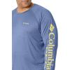 imageMens PFG Terminal Tackle Heather Long Sleeve ShirtCarbon HeatherSunlit Logo
