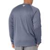 imageMens PFG Terminal Tackle Heather Long Sleeve ShirtCollegiate Navy HeatherWhite Logo