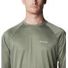 imageMens PFG Terminal Tackle Heather Long Sleeve ShirtCypress HeatherCool Green Logo