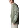 imageMens PFG Terminal Tackle Heather Long Sleeve ShirtCypress HeatherCool Green Logo