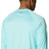imageMens PFG Terminal Tackle Heather Long Sleeve ShirtGulf Stream HeatherBright Nectar Logo