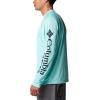 imageMens PFG Terminal Tackle Heather Long Sleeve ShirtGulf Stream HeatherCollegiate Navy Log