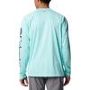 imageMens PFG Terminal Tackle Heather Long Sleeve ShirtGulf Stream HeatherCollegiate Navy Log