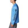imageMens PFG Terminal Tackle Heather Long Sleeve ShirtHyper Blue HeatherBlack Logo