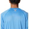 imageMens PFG Terminal Tackle Heather Long Sleeve ShirtHyper Blue HeatherBlack Logo