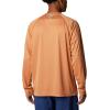 imageMens PFG Terminal Tackle Heather Long Sleeve ShirtIsland Orange HeatherWhite Logo