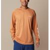 imageMens PFG Terminal Tackle Heather Long Sleeve ShirtIsland Orange HeatherWhite Logo