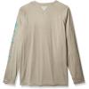 imageMens PFG Terminal Tackle Heather Long Sleeve ShirtKettle HeatherTeal Logo