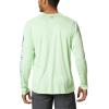 imageMens PFG Terminal Tackle Heather Long Sleeve ShirtKey West HeatherVivid Blue Logo