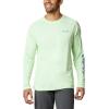 imageMens PFG Terminal Tackle Heather Long Sleeve ShirtKey West HeatherVivid Blue Logo