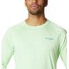 imageMens PFG Terminal Tackle Heather Long Sleeve ShirtKey West HeatherVivid Blue Logo