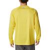 imageMens PFG Terminal Tackle Heather Long Sleeve ShirtLaser Lemon HeatherCool Grey Logo