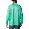 imageMens PFG Terminal Tackle Heather Long Sleeve ShirtLight Jade HeatherMetal Logo