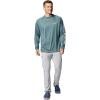 imageMens PFG Terminal Tackle Heather Long Sleeve ShirtMidnight Teal HeatherSpring Yellow Log