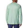 imageMens PFG Terminal Tackle Heather Long Sleeve ShirtNew Mint HeatherBright Nectar Logo