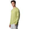 imageMens PFG Terminal Tackle Heather Long Sleeve ShirtPear HeatherCypress Logo