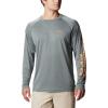 imageMens PFG Terminal Tackle Heather Long Sleeve ShirtPond HeatherKoi Logo