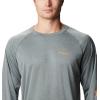 imageMens PFG Terminal Tackle Heather Long Sleeve ShirtPond HeatherKoi Logo