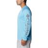 imageMens PFG Terminal Tackle Heather Long Sleeve ShirtRiptide HeatherCity Grey Logo