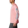 imageMens PFG Terminal Tackle Heather Long Sleeve ShirtSalmon HeatherAegean Blue Logo