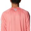 imageMens PFG Terminal Tackle Heather Long Sleeve ShirtSalmon HeatherCool Grey Logo